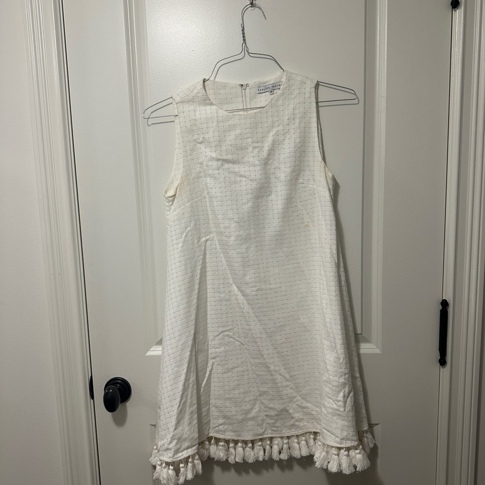 English Factory White Dress